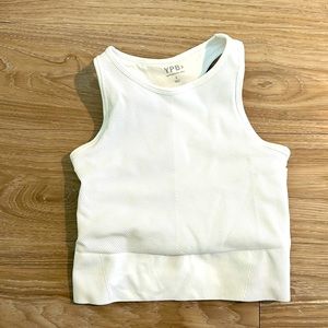 Abercrombie & Fitch YPB White Workout Tank- Small
